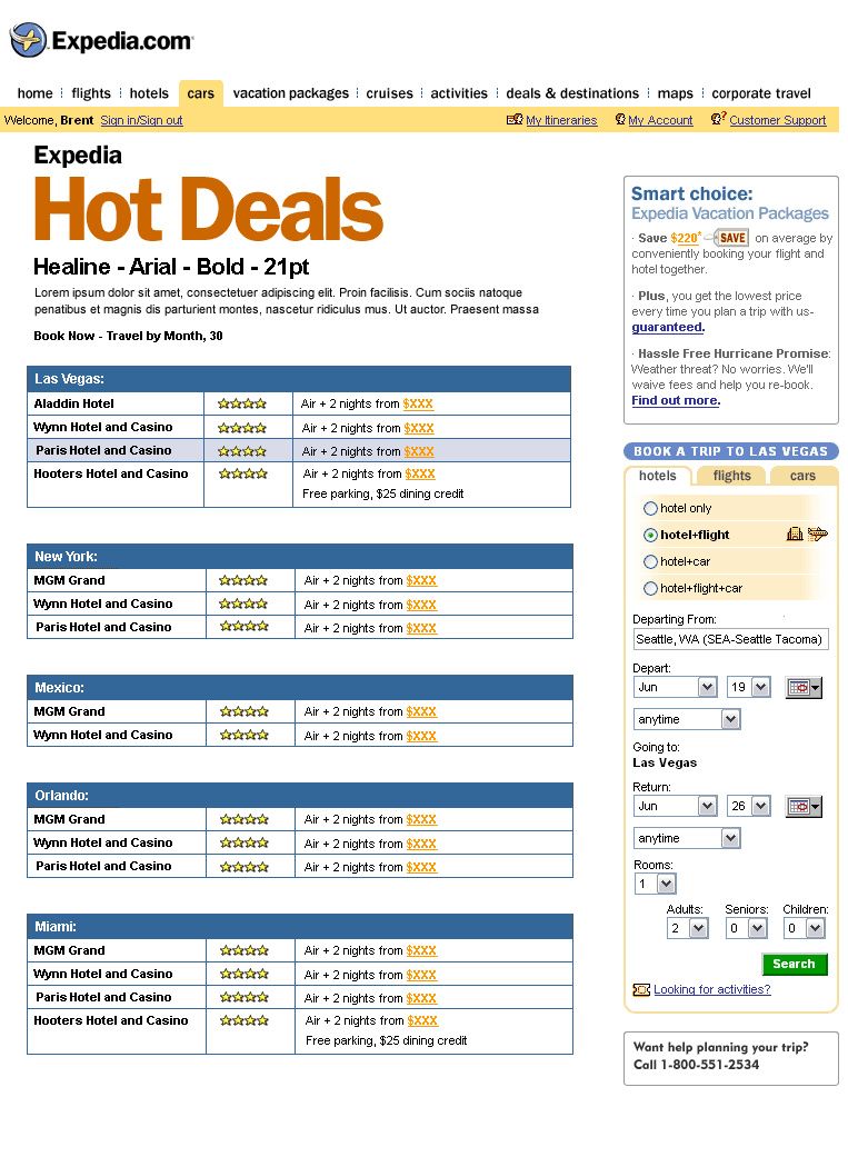 Designer - Promotion Layout