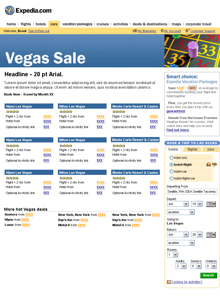 Designer - Promotion Layout