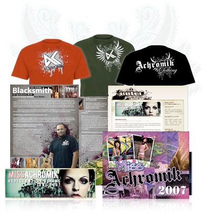 Web, Print and Merch