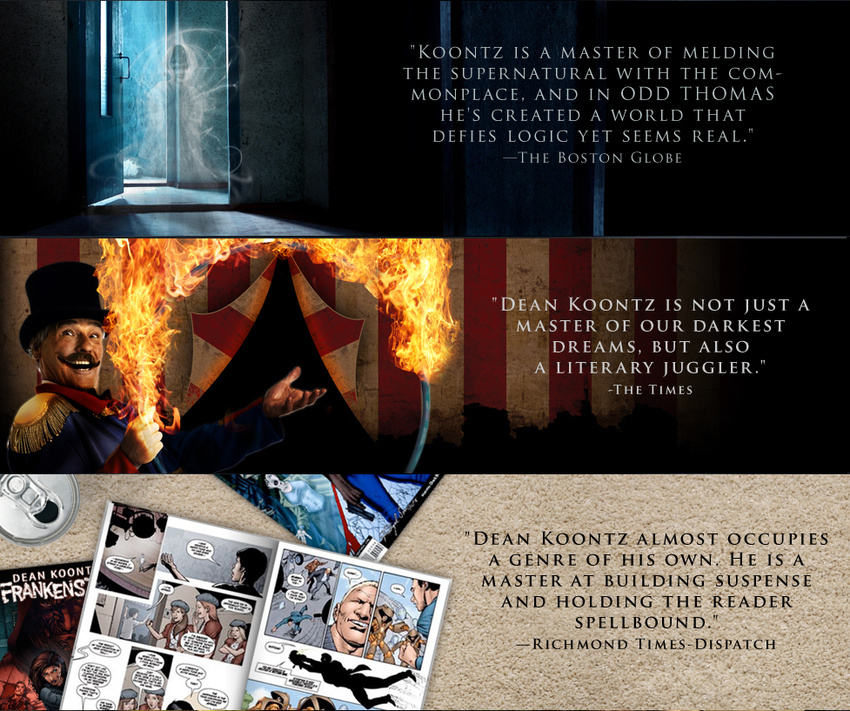 Dean Koontz Banners