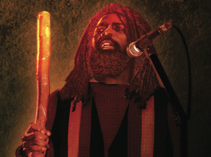 a combination of retouching and digital illustration for a San Diego band.