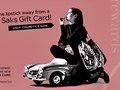 branding concept + design :: credit card rewards member homepage :: SAKS LITTLE BLACK CARD