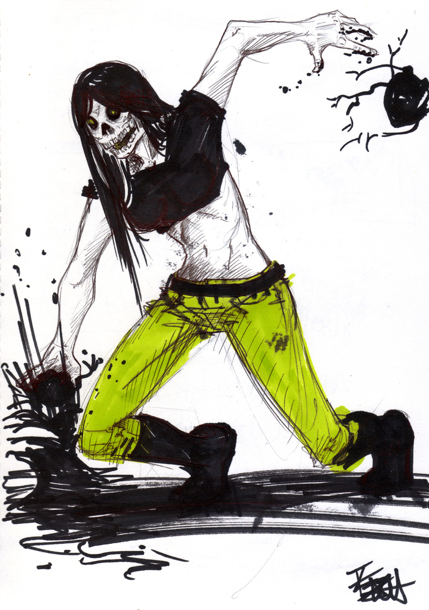 "Joyful Ruin Beast" Copyright 2012 Katrina E. Kunstmann