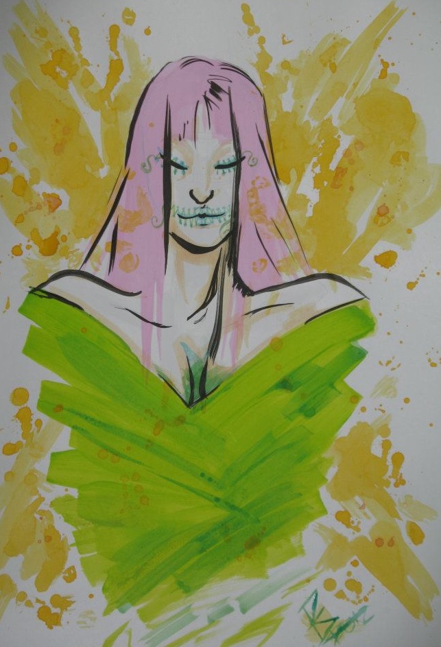 "Silent Geisha 1" Copyright 2012 Katrina E. Kunstmann