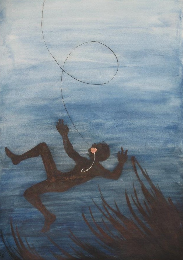"HeartString 1" Copyright 2012 Katrina E. Kunstmann
