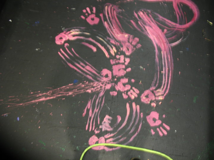 Set Painting/Design for Godspell 2010