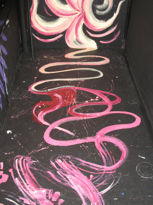 Set Painting/Design for Godspell 2010