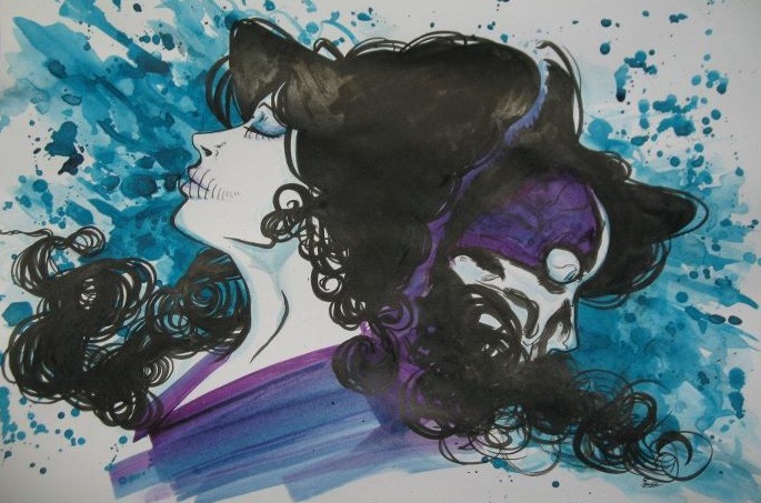 "Silent Geisha 2" Copyright 2012 Katrina E. Kunstmann