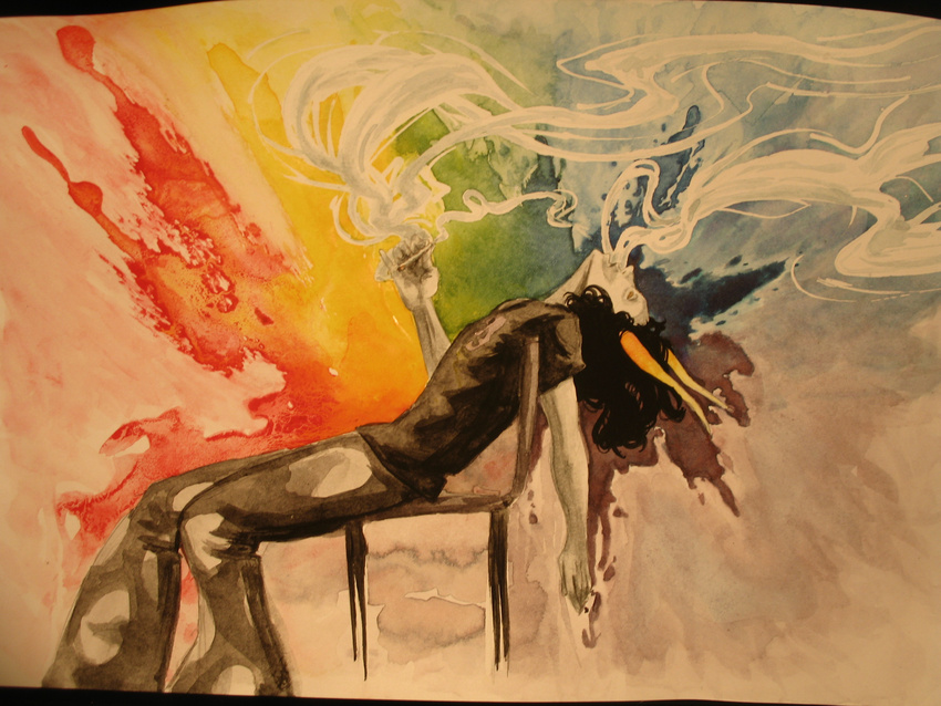 Gamzee Makara copyright Andrew Hussie, Artwork copyright 2012 Katrina E. Kunstmann