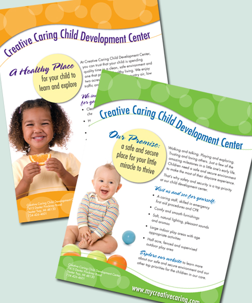 Creative Caring Learning Center Ads