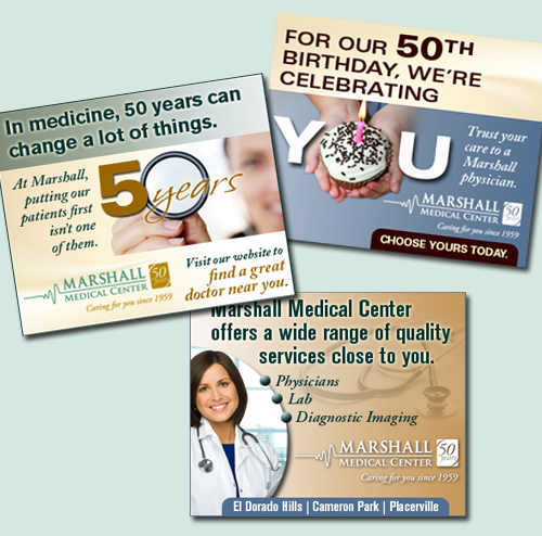 Marshall Medical Center Web Graphics
