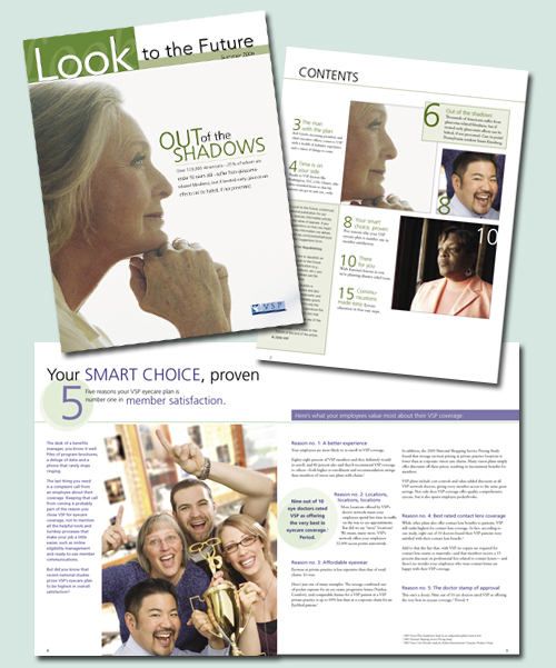 Look to teh Future Magazine for VSP Clients