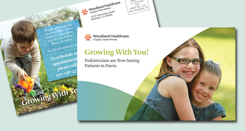 Woodland Healthcare Pediatrics Mailer