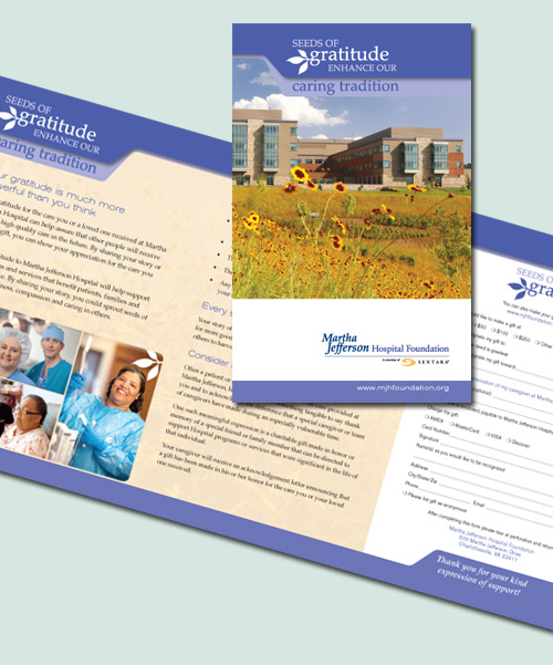 Martha Jefferson Hospital Foundation Seeds of Gratitude Brochure