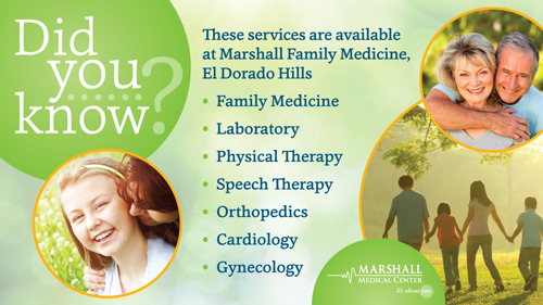 TV Screen Graphic for Marshall Medical Center