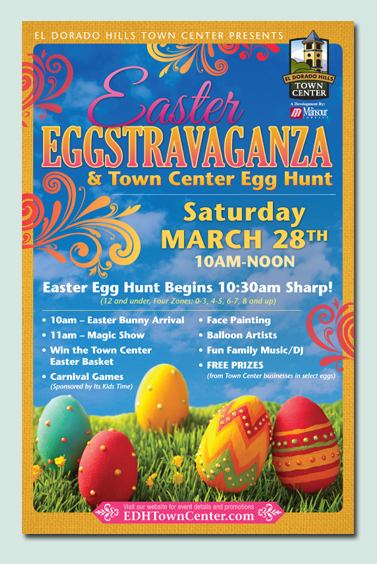 El Dorado Hills Town Center Event Poster