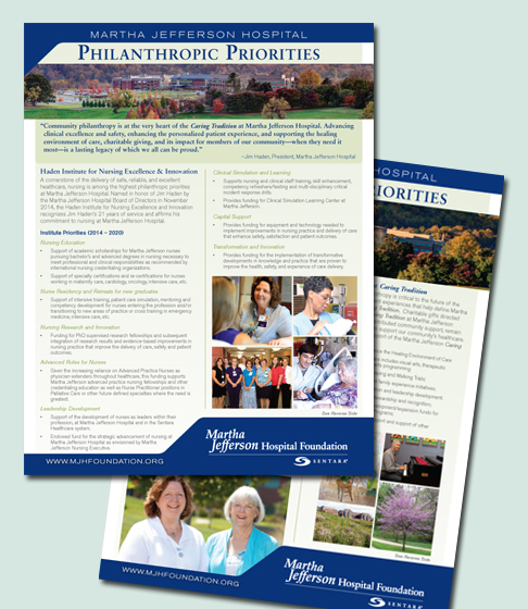 Martha Jefferson Foundation Philanthropic Annual Update