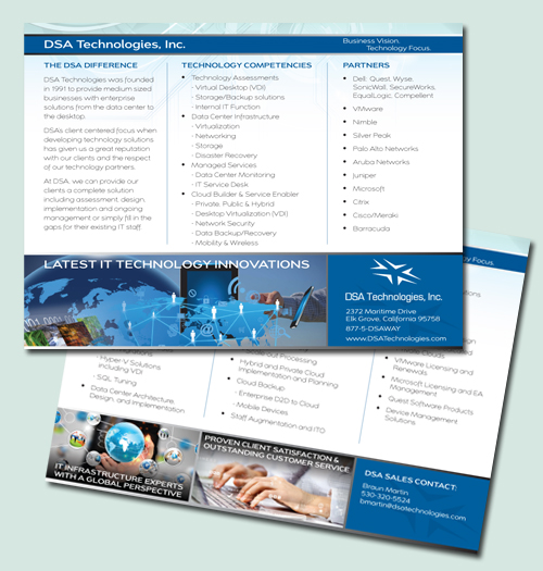 DSA Technologies Business Overview Flyer