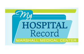 Marshall Medical Center My Hospital Record Weblink Logo