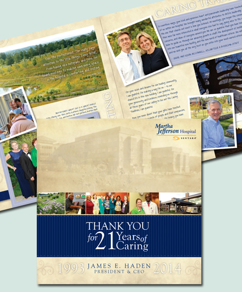 Martha Jefferson Hospital CEO Retirement Book