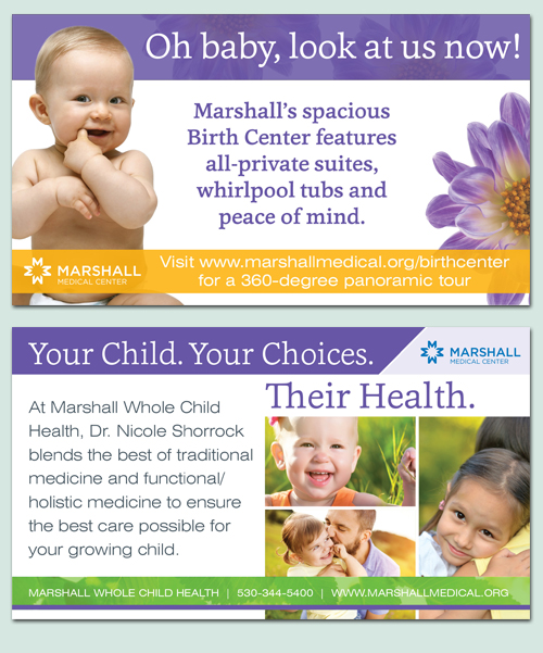 TV Screen Graphics for Marshall Medical Center