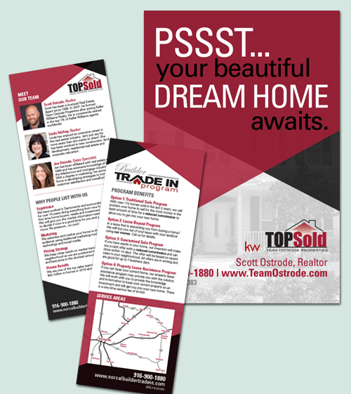 Team Ostrode Properties For Sale Sign & Rack Card