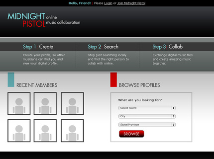 Midnight Pistol Homepage