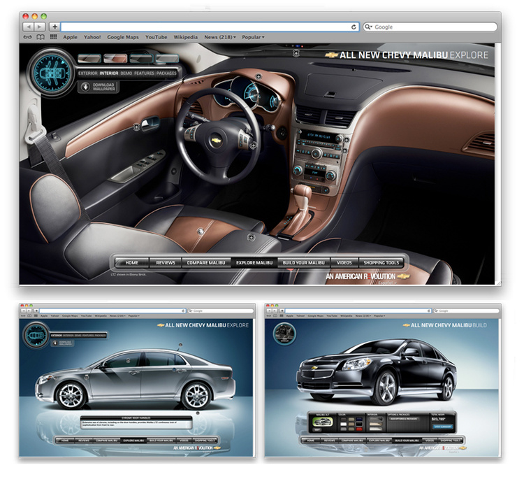 Chevy Malibu Launch Site