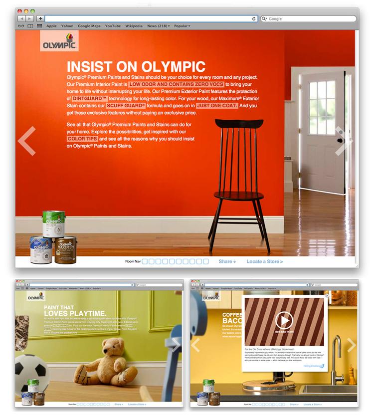 Insist on Olympic Site