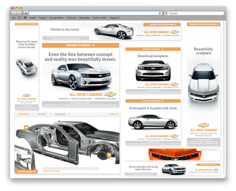 Chevy Camaro : Rich Media