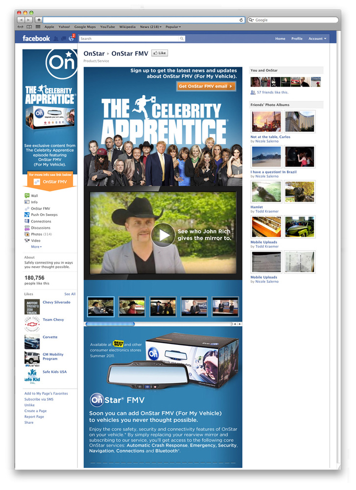 OnStar : Celebrity Apprentice Tie-In