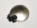 Brooch, Sterling silver, oxydized
