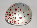 Brooch, Sterling silver, agriculture machine laquer