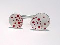 Ring, Sterling silver, agriculture machine laquer