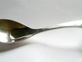 Spoon for baptism with the child's name written in it "alfred", sterling silver