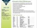 Glendale Women Raptors Flyer Back