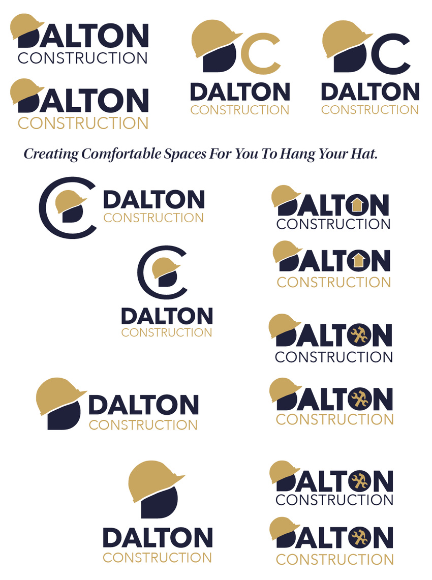Dalton Construction Logo Concepts