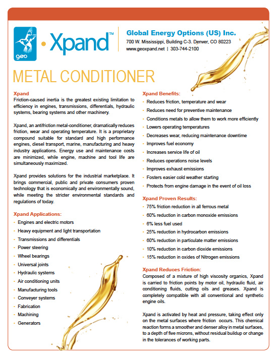Xpand Product Info Sheet