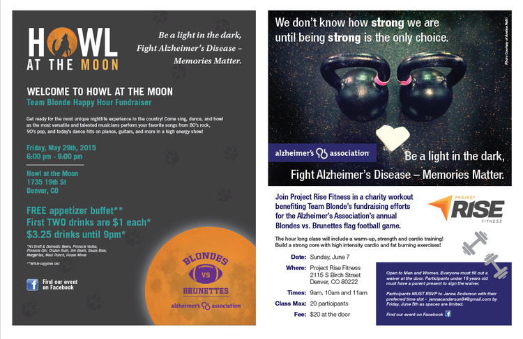 Alzheimer's Fundraising Events