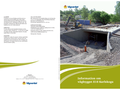 Information-folder for a new underpass in Karlskoga