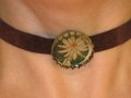 Button & Lace Chocker