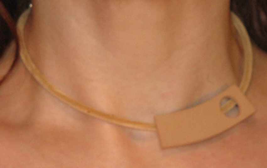 Polymer Clay Pendant Choker