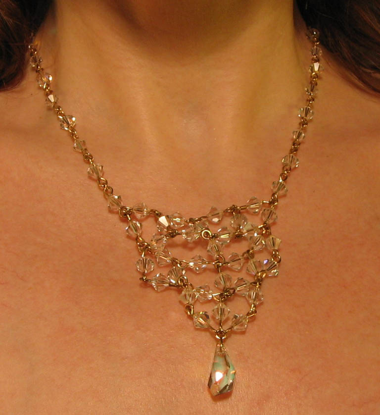 Crystal Woven Necklace