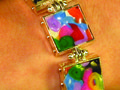 Melted Plastic Bracelet