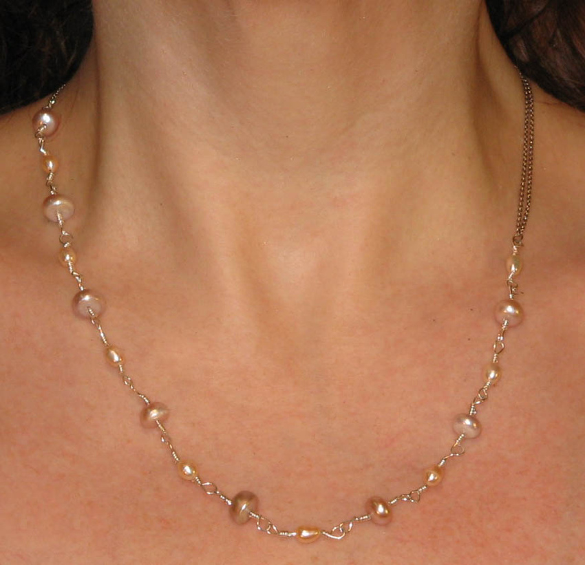 Delicate Pearl Necklace