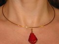 Resin Cast Pendant Chocker