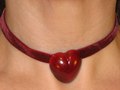 Ribbon & Resin Cast Necklace