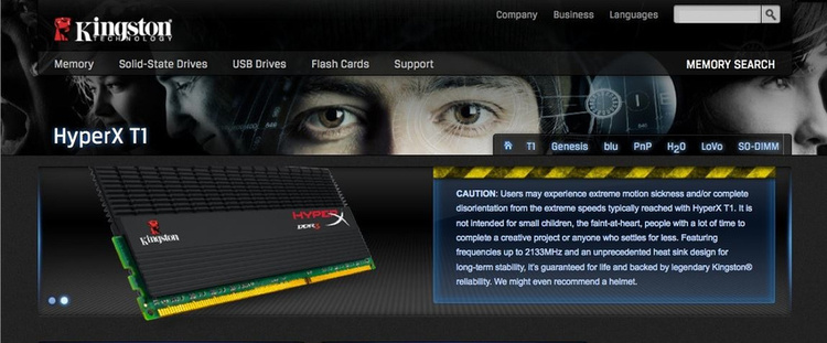 Target Audience - Young, extreme gamers & "PC Enthusiasts" (people who "race" their computers). (It's a thing.)
