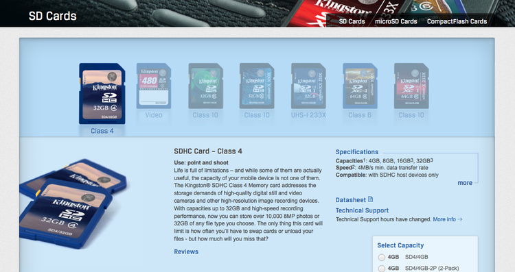 This product page addressed a broader audience.