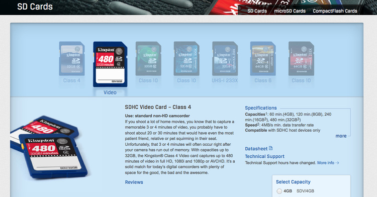 This product page addressed a broader audience.